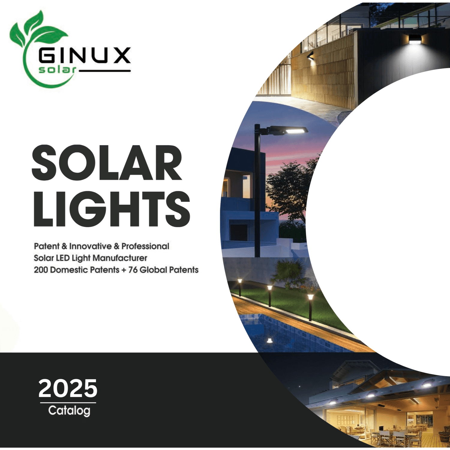 Ginux solarleuchten mit bewegungsmelder Catalog 2025