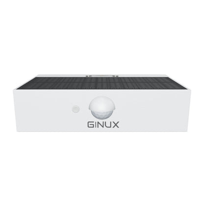 GINUX Ziegel 3W Solarlampe Outdoor ( 1x Weiß)