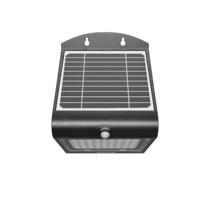 GINUX® Schmetterling 40W Solarlampen für außen mit Bewegungsmelder (Schwarz)